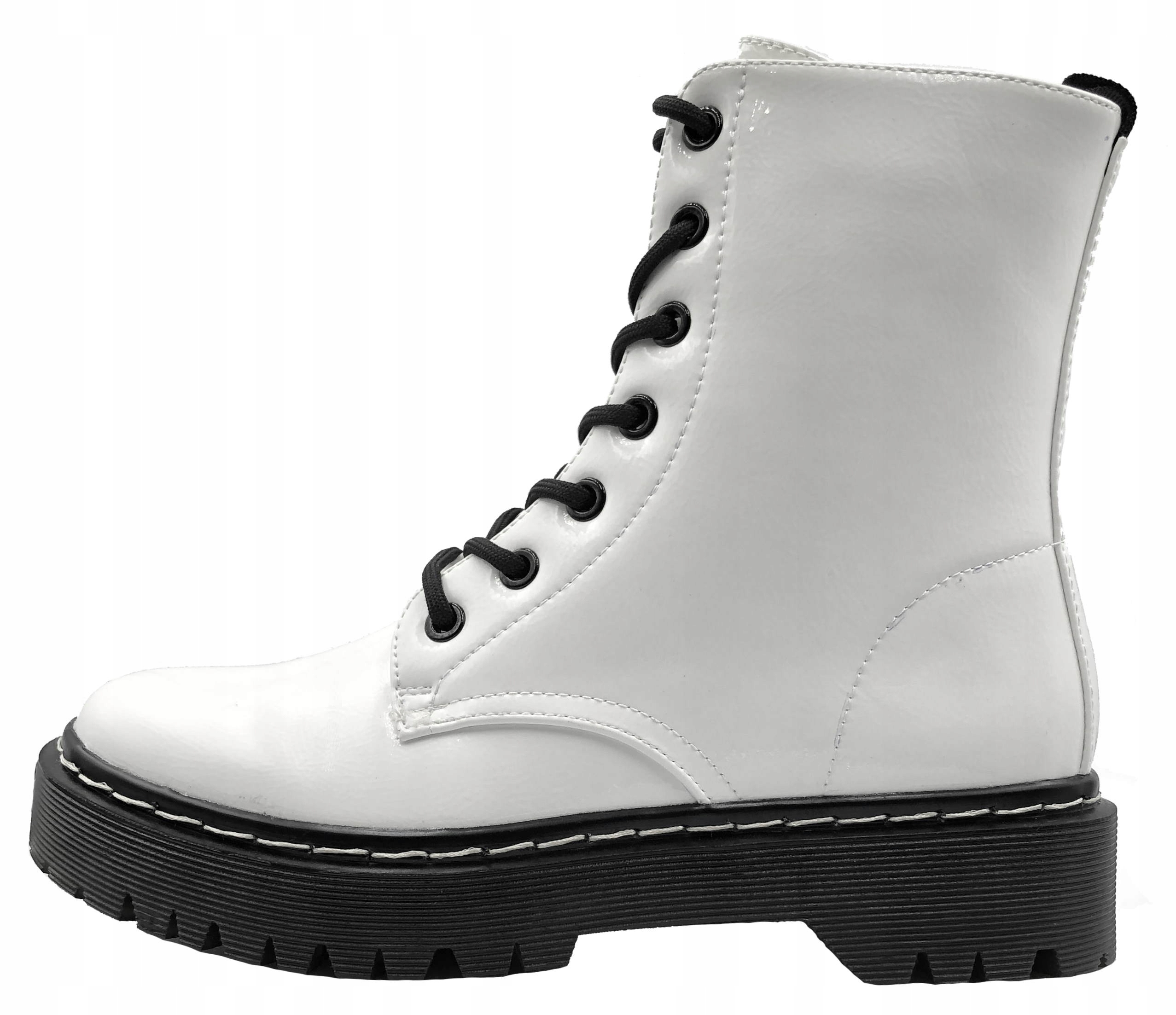 

Botki Damskie Ocieplane Workery Glany Trzewiki 38