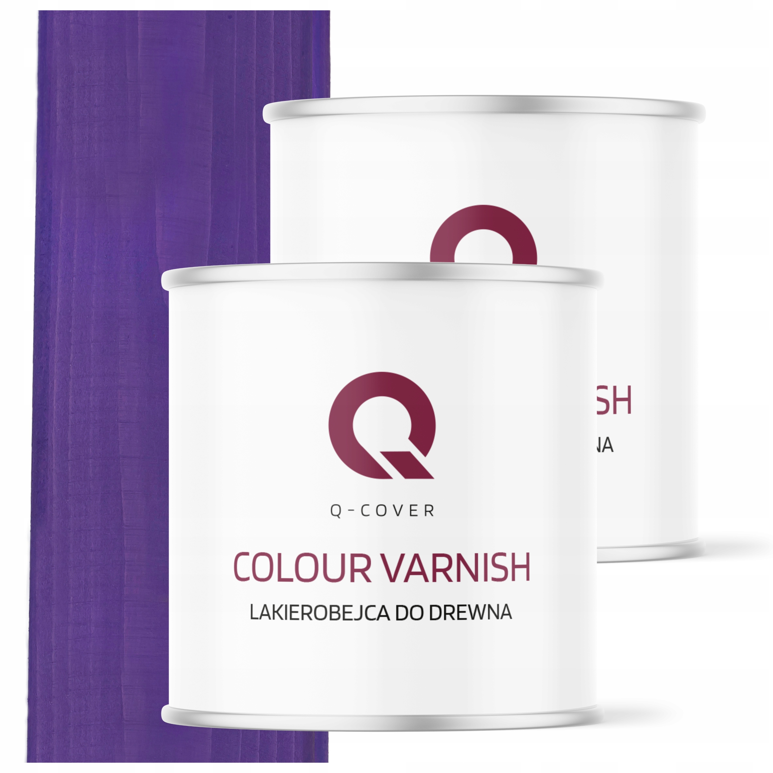 Odolná Laková Objímka 3V1 Na Fasádu Schodov Fialová Saténová 2,5 L Univerzálna