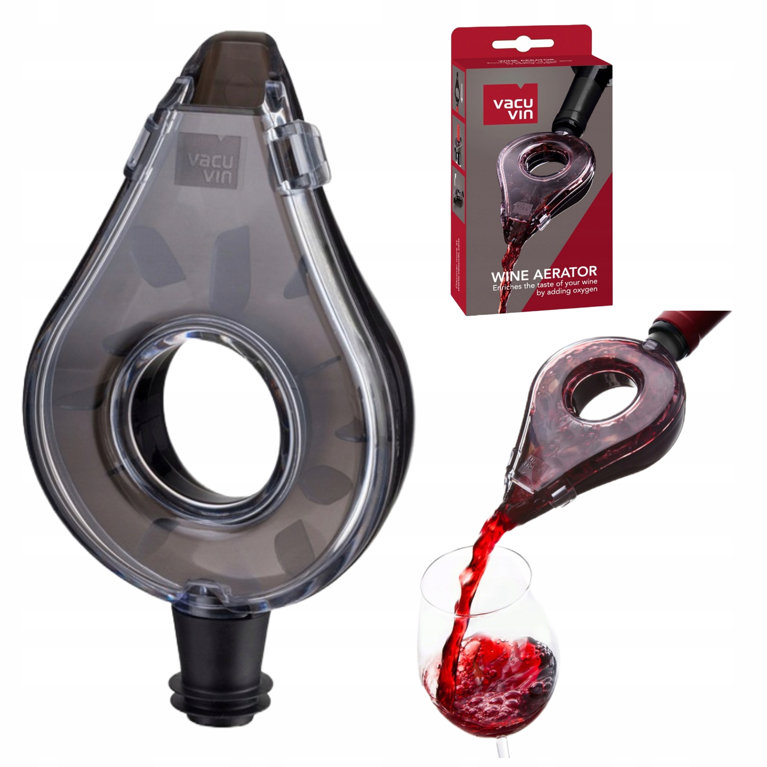 

Nalewak dozownik Aerator Do Wina butelek Vacu Vin