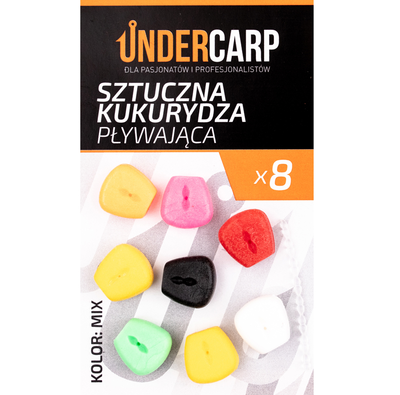Undercarp Sztuczna kukurydza pływająca MIX 8 szt. UC247