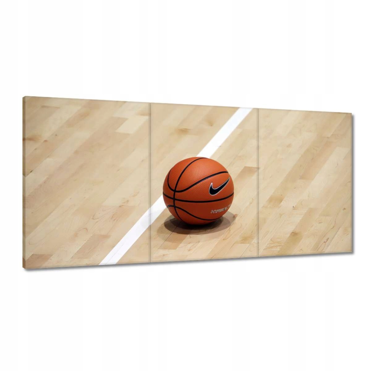 Obrazy 180x90 Basketbalová lopta Košík