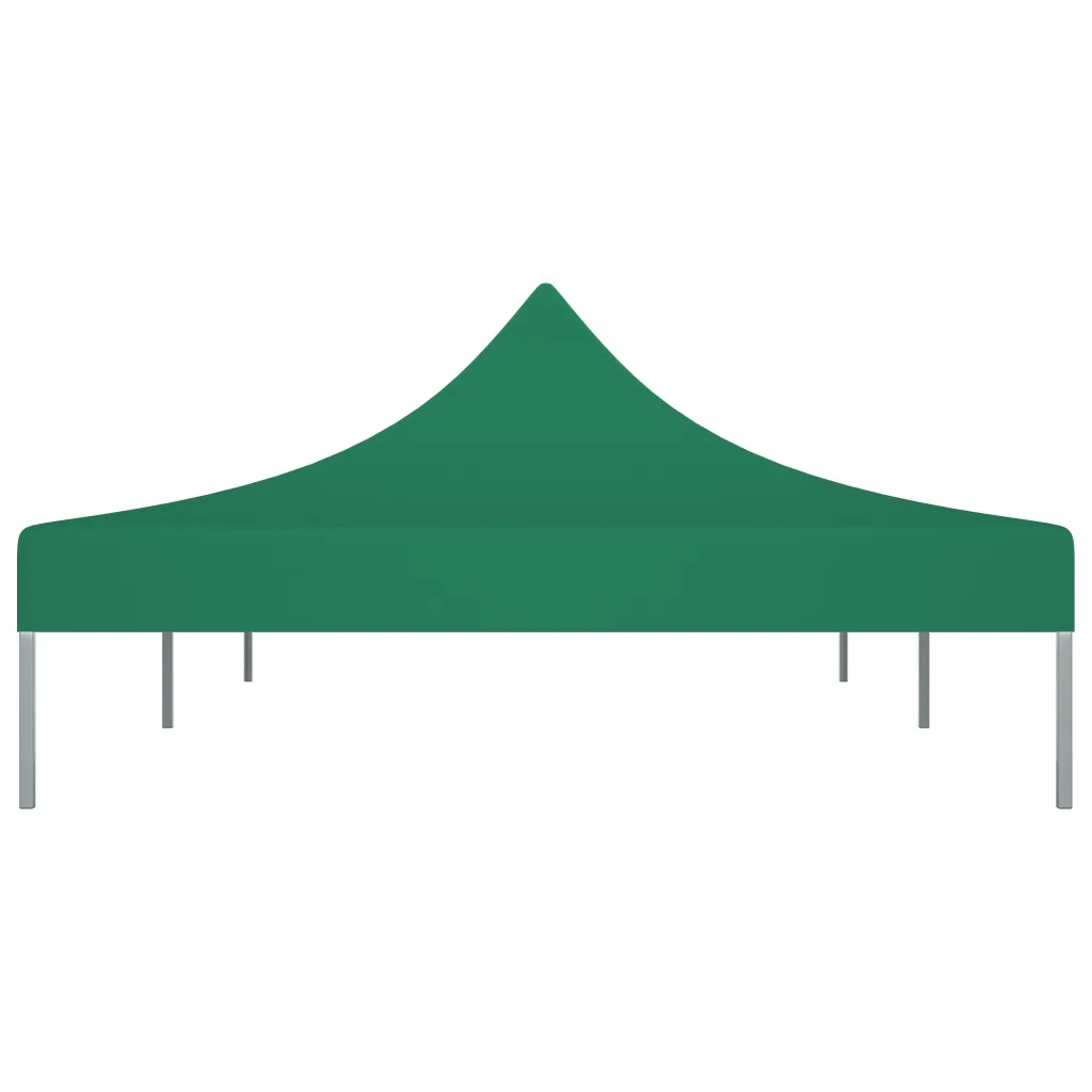 Dach do namiotu imprezowego, 6 x 3 m, zielony, 270 g/m² Szerokość 3 m