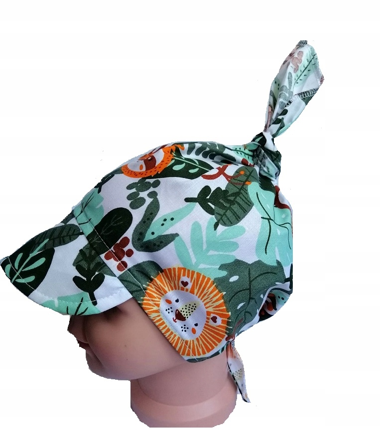 

Chusta Czapka Z Daszkiem, Duzo Wzorow, Wiazana