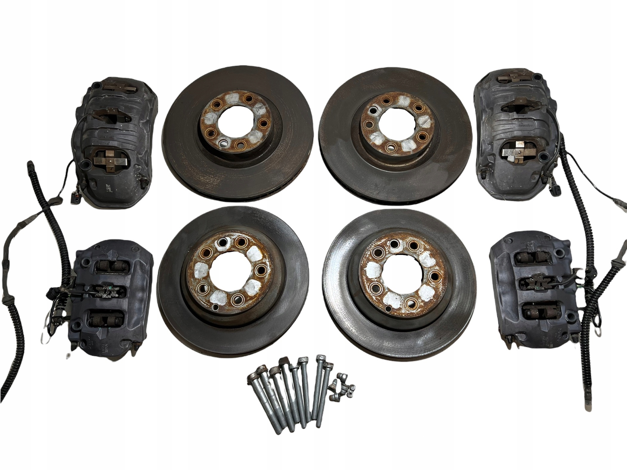 discs plates KOMPLET VW TOUAREG II 7P