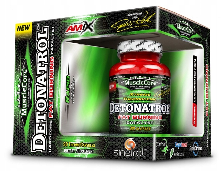 Amix Musclecore Detonatrol 90 kap Spalovač tuků