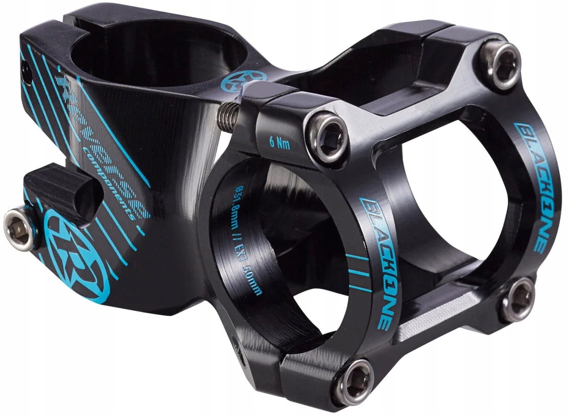 Mostek Kierownicy Reverse Black One 31,8 50 Enduro