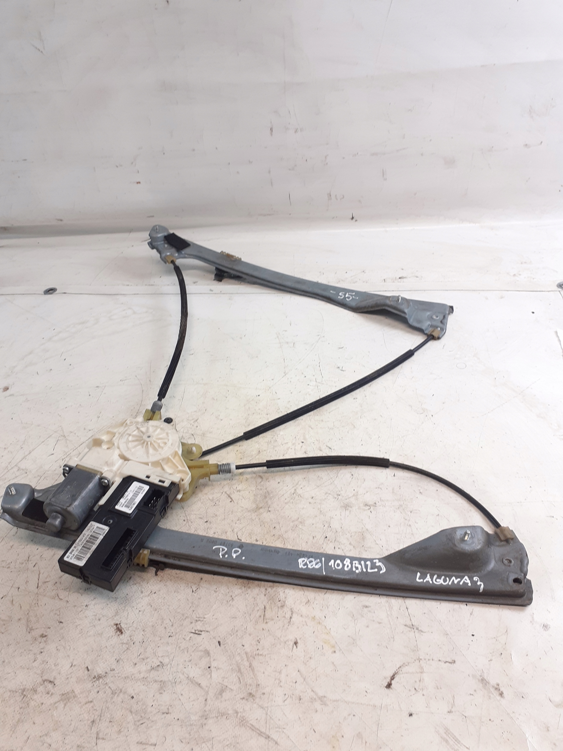 mechanism lifting windows RENAULT LAGUNA III