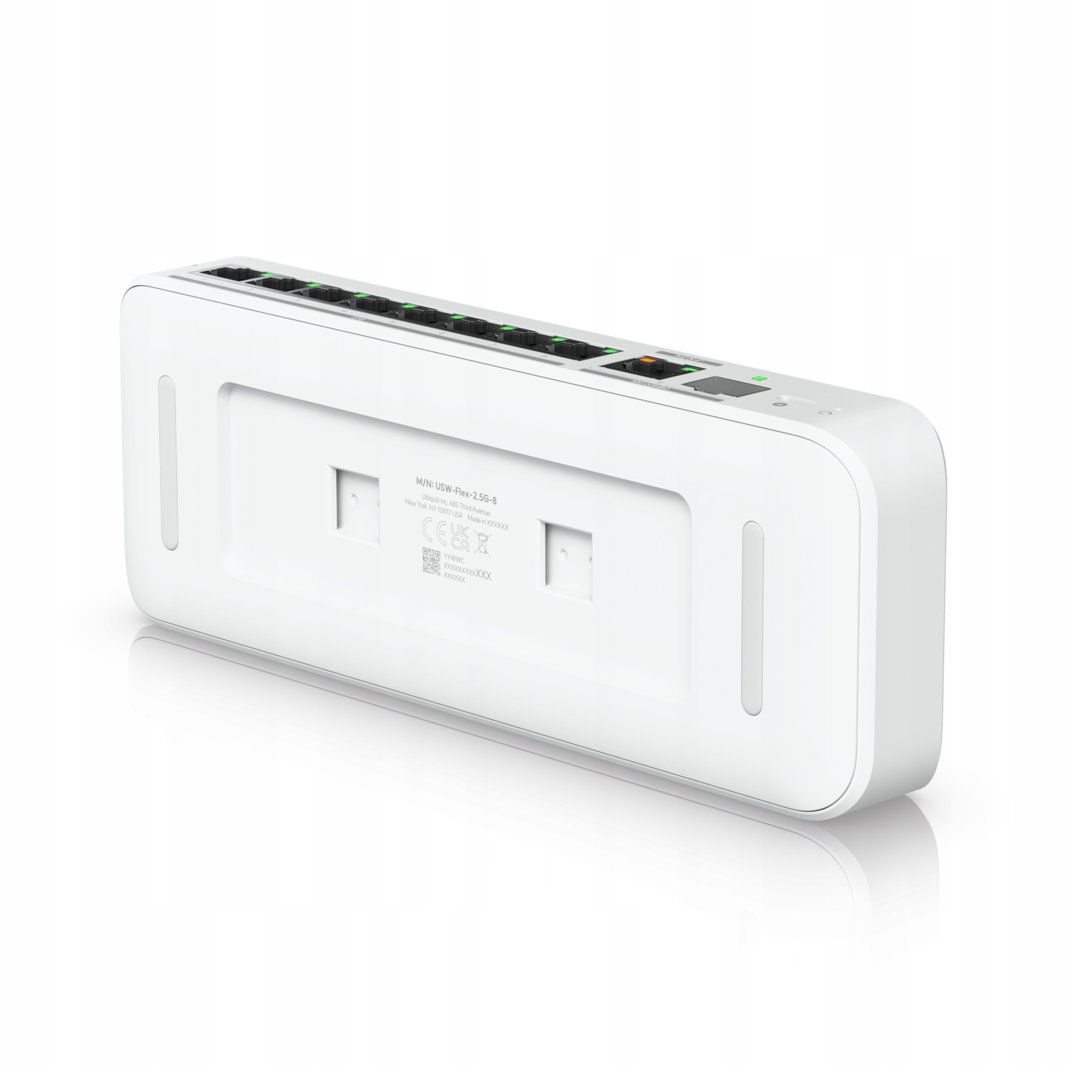 UBIQUITI UniFi Switch Flex, 8 port, (8) 2.5 GbE, (1) 10 GbE PoE+ SFP+ port combo — 10