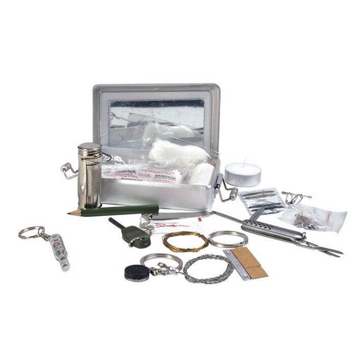 Mil-Tec Sada pro přežití Alu Box 16027100