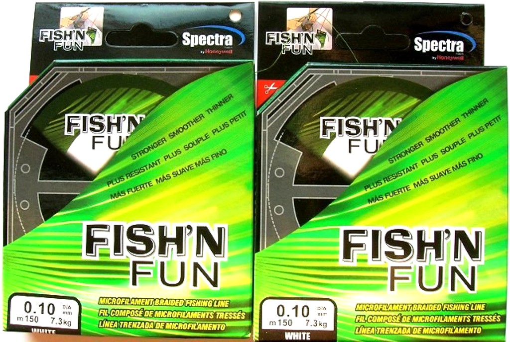 300 Metrów Plecionki Fish'n Fun 0,10mm. 7.30kg.