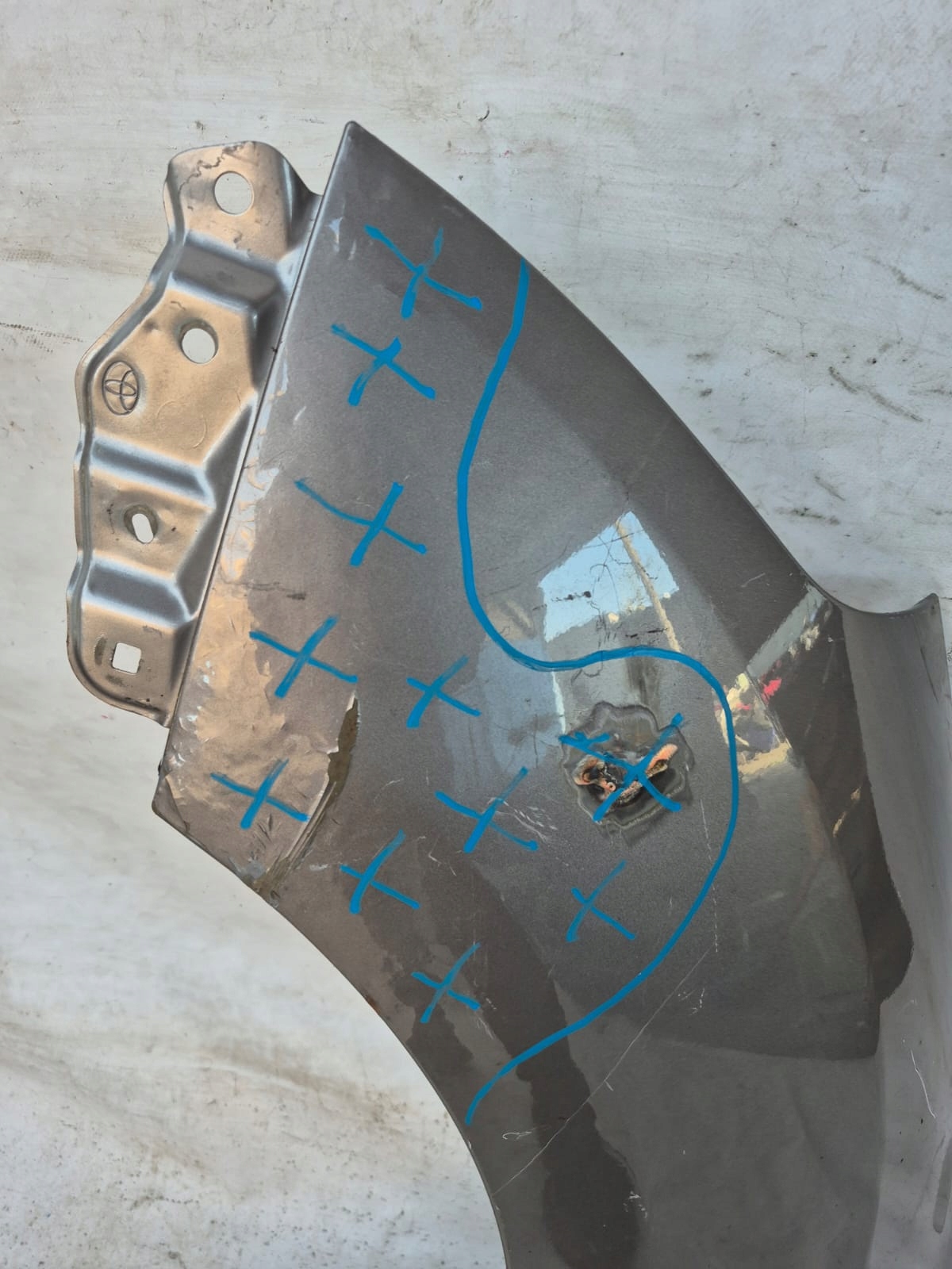 TOYOTA VERSO LIFT 13- fender left front front