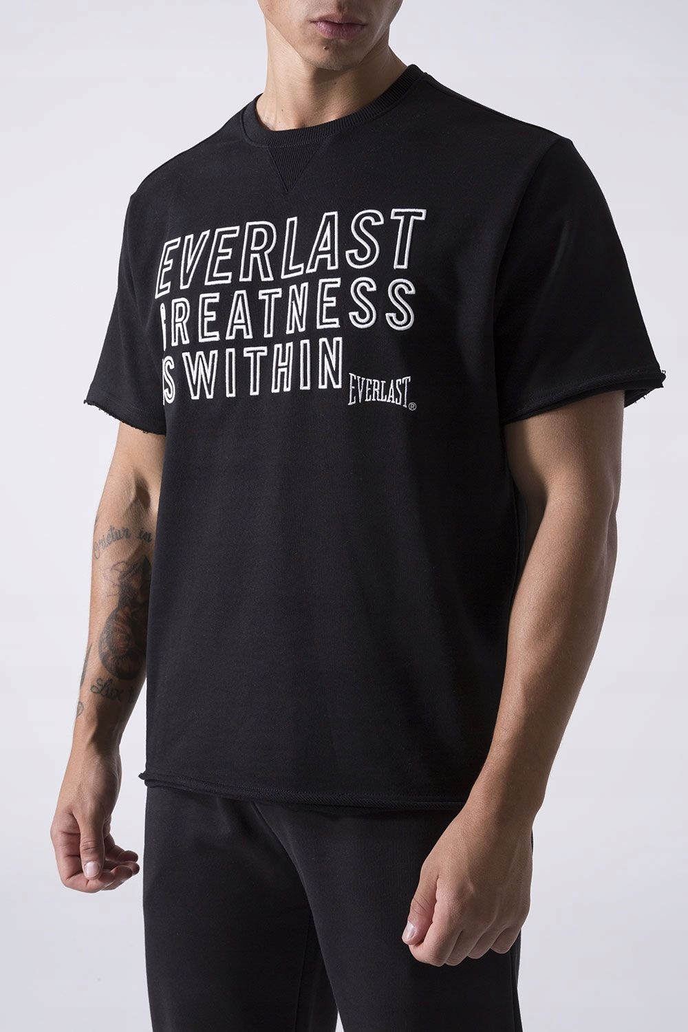 Everlast bluza z krótkim rękawem męska bawełna r. L