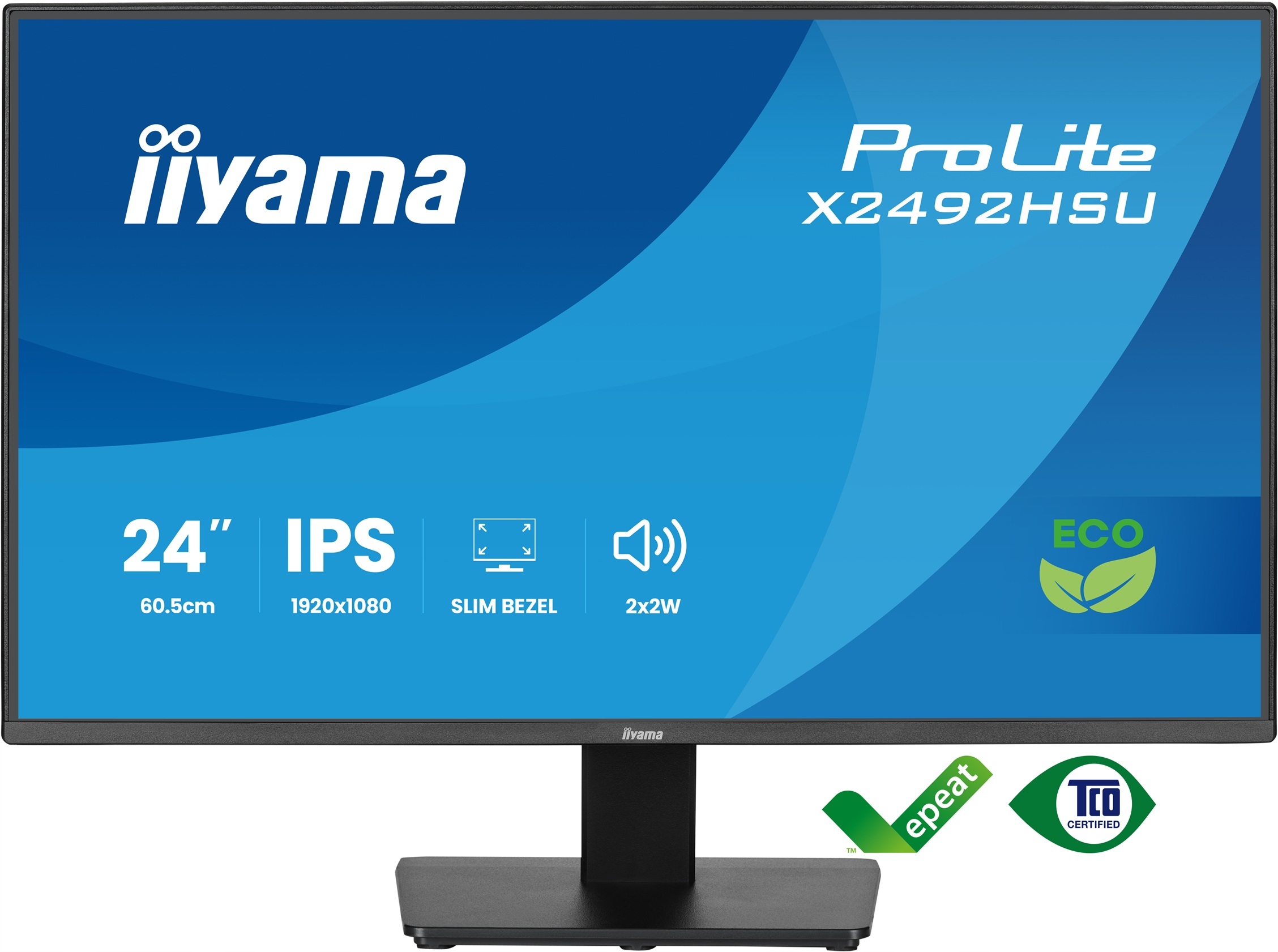 Led monitor iiyama ProLite X2492HSU-B1 24" 1920 x 1080 px Ips Pls