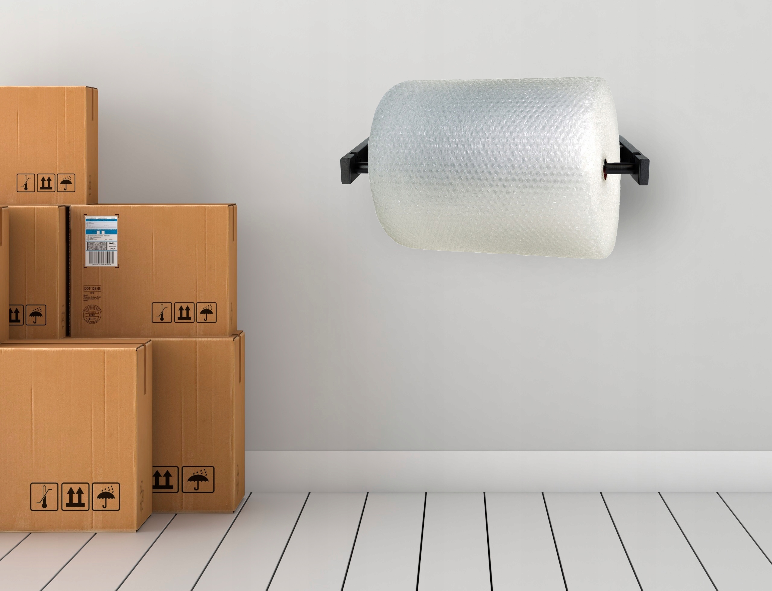 DYSPENSER ODWIJACZ UCHWYT DO FOLII BĄBELKOWEJ Marka inny