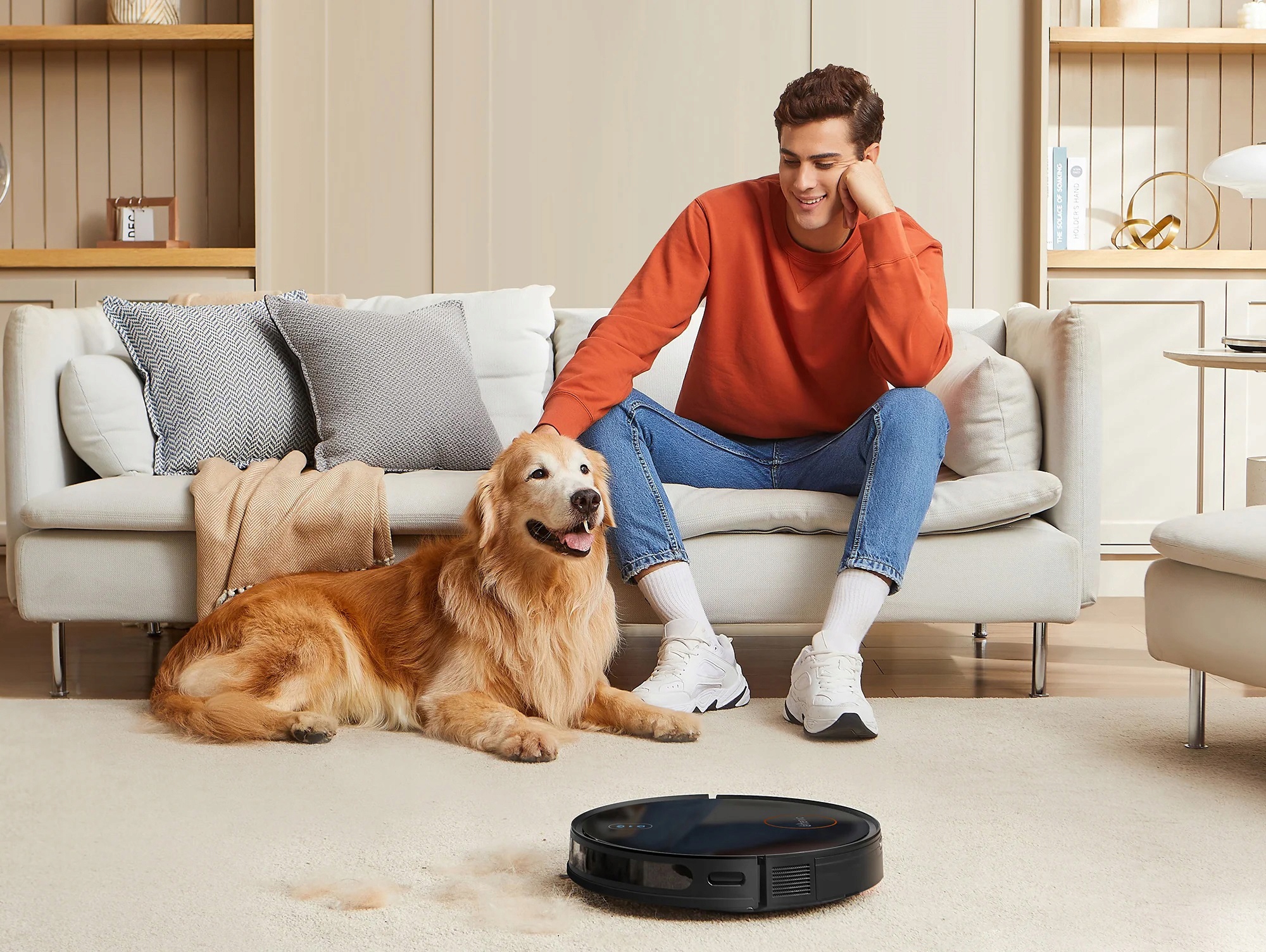 Robot Sprzątający Automatyczny Mopujący Wibrujący Ultenic D6S WiFi Obszar działania 100 m²