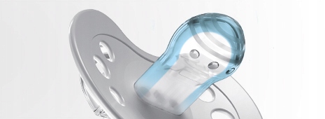 LOVI 2X SMOCZEK DYNAMICZNY JUNGLE VIBES GIRL 18M+ Materiał smoczka silikon