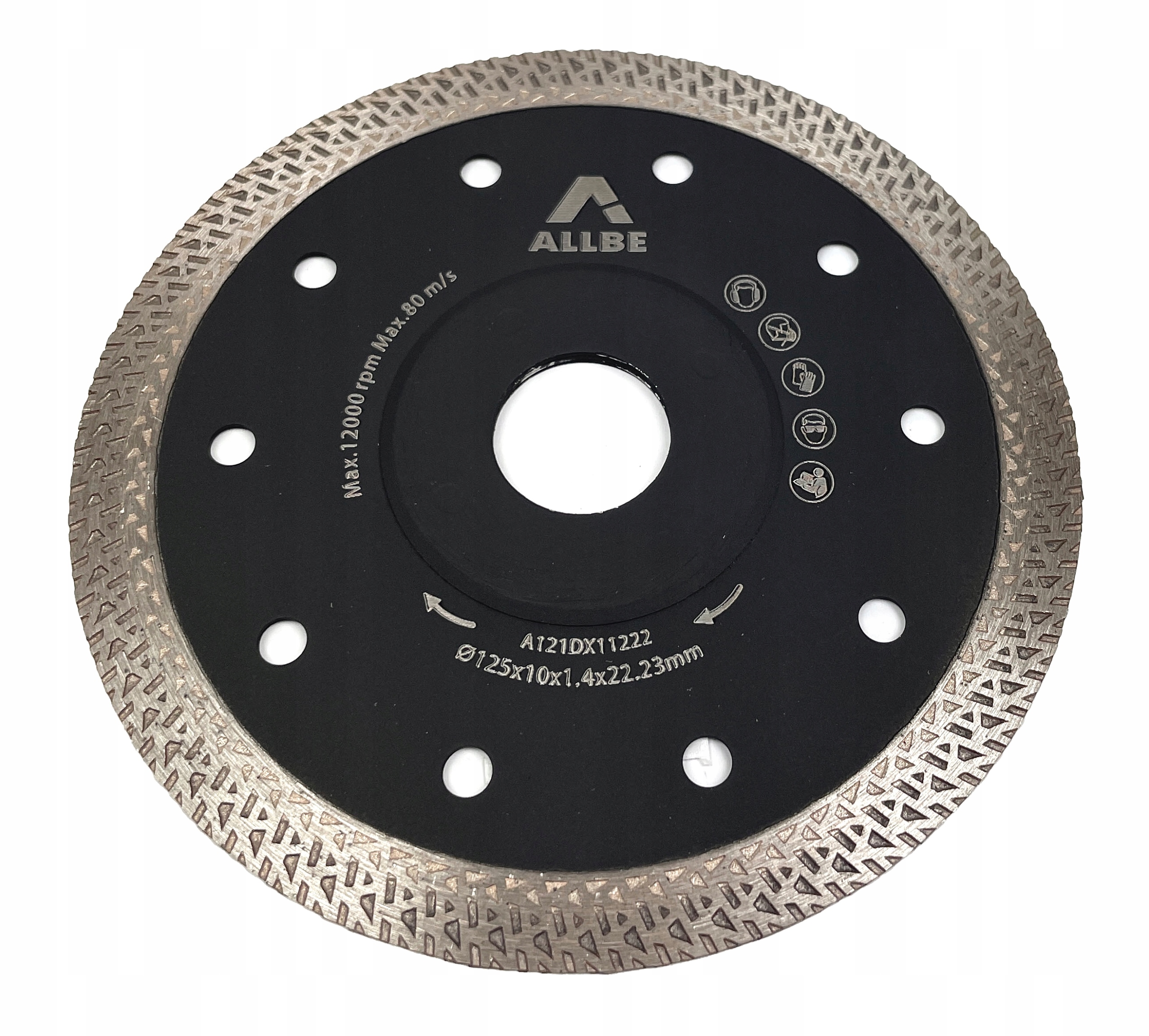 TARCZA DIAMENTOWA DO GRANITU 125X1,4X10X22,23MM Stan opakowania oryginalne