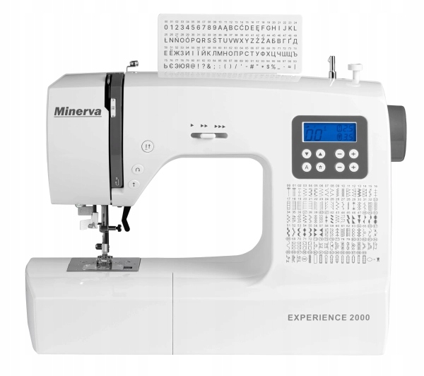 Maszyna do szycia Minerva Experience 2000 36W 700 obr/min 200 Ściegów