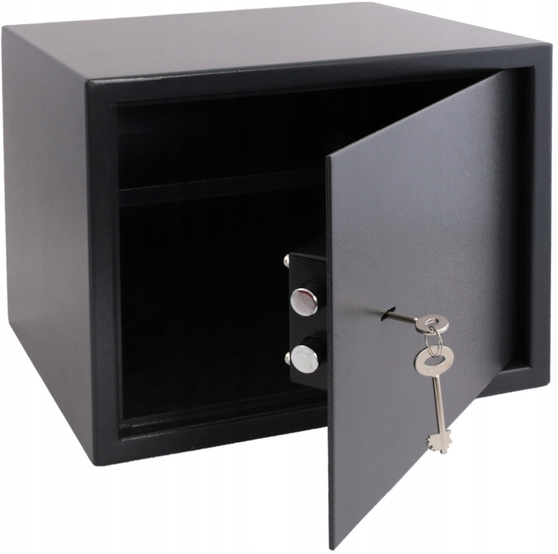 Sejf Mechaniczny Solidny Na Klucz 30x38x30cm SFM3