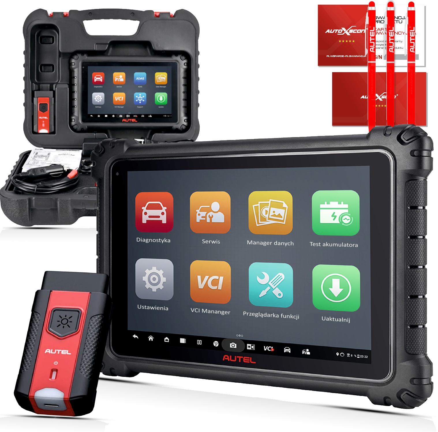 

Autel MS906S Pro MaxiSYS New Tester Diagnostyczny