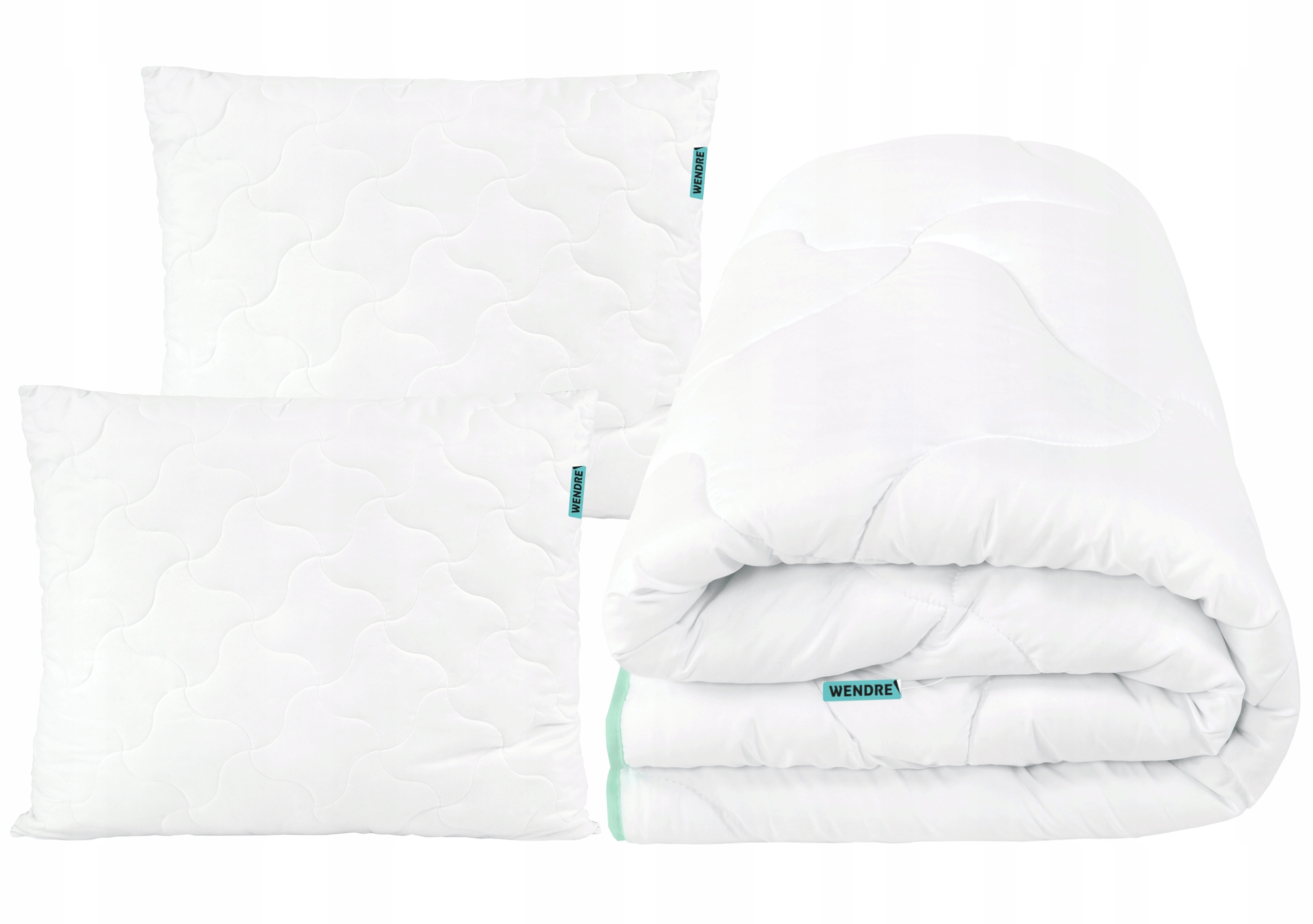 

Antyalergiczna Kołdra 140x200 2x Poduszka 70x80