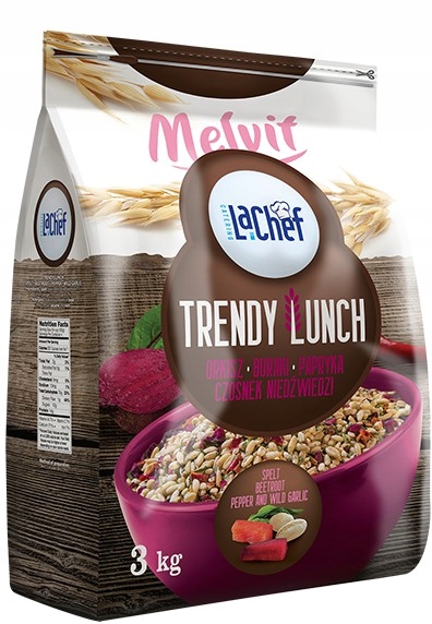 Melvit Trendy Lunch Špalda, Červená řepa, Paprika, Česnek 3 kg