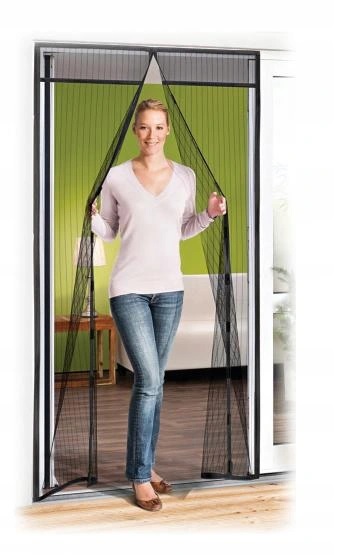 MOSKITIERA MAGNETYCZNA DRZWI 80/90/100 x 210/220cm Rodzaj do drzwi na metry