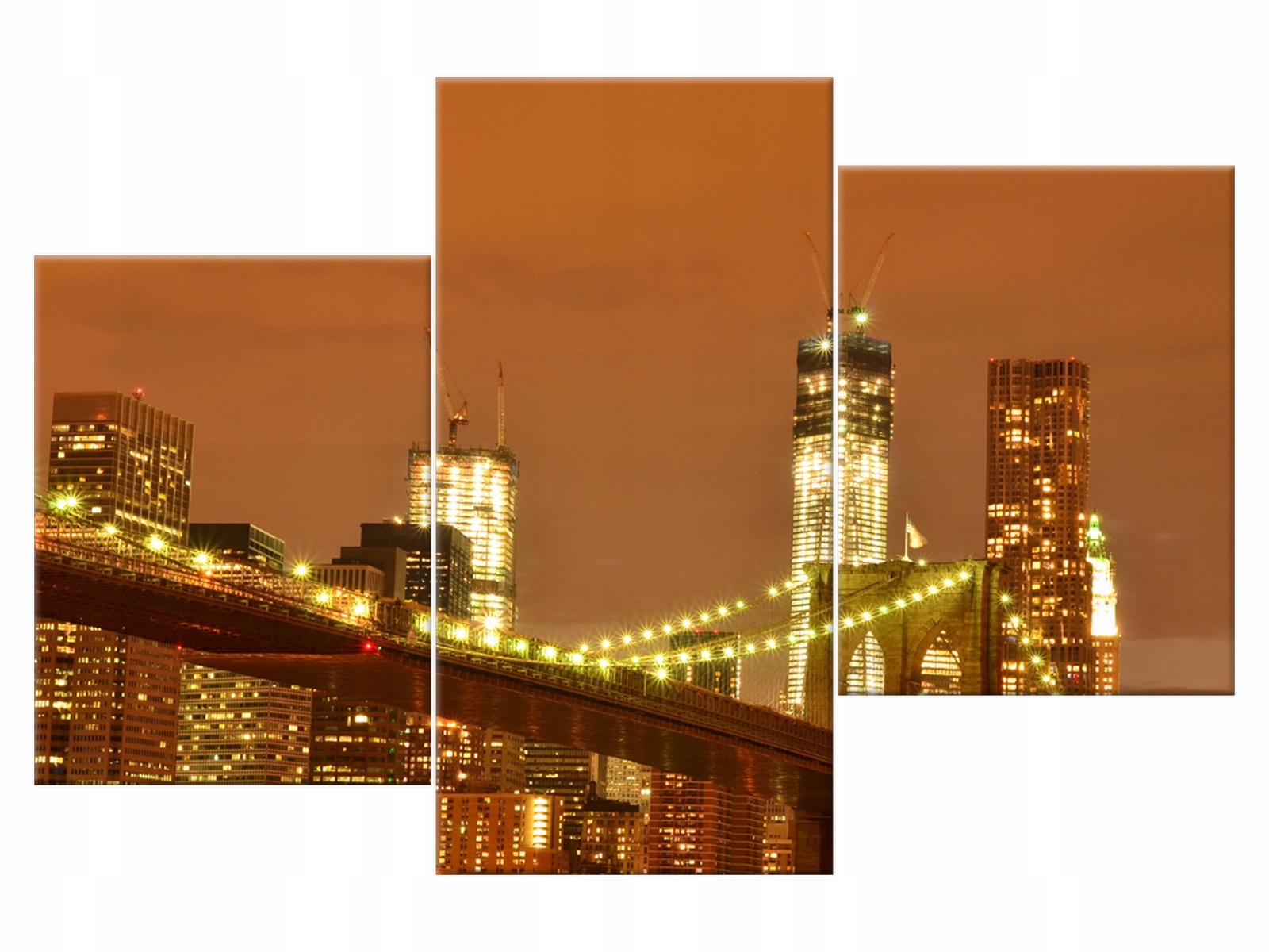 

Obraz Brooklyn Bridge i Wtc 90x60 Miasto 1121A_3K