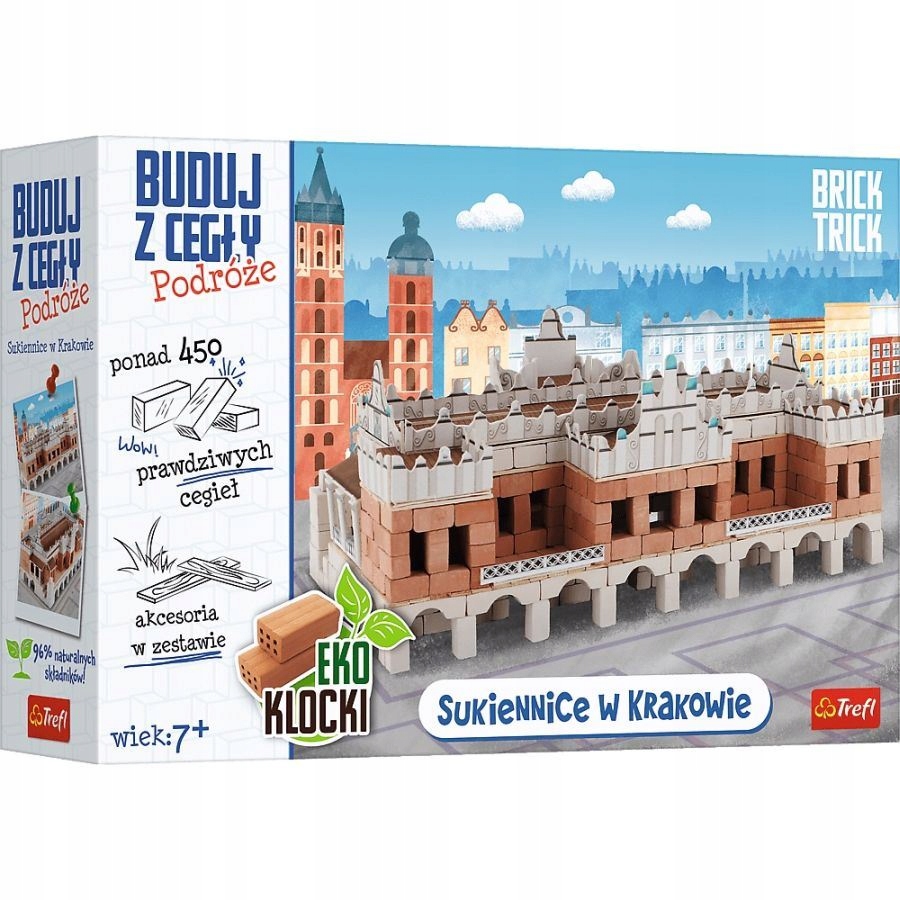 Buduj z Cegły Sukiennice Kraków Brick Trick Rodzaj zestaw