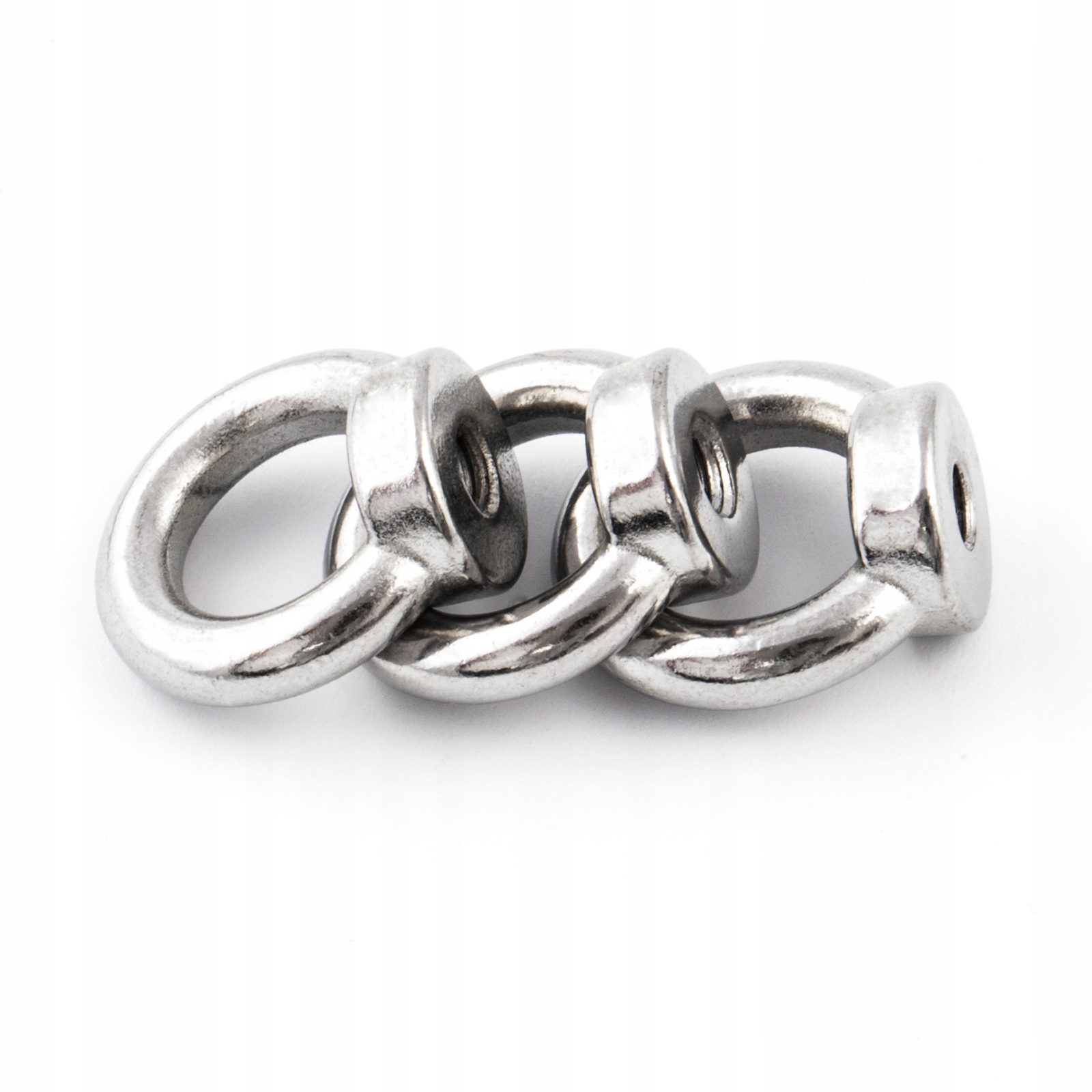 Matice S Uchem M10 Očková Nerezová V4 10 ks