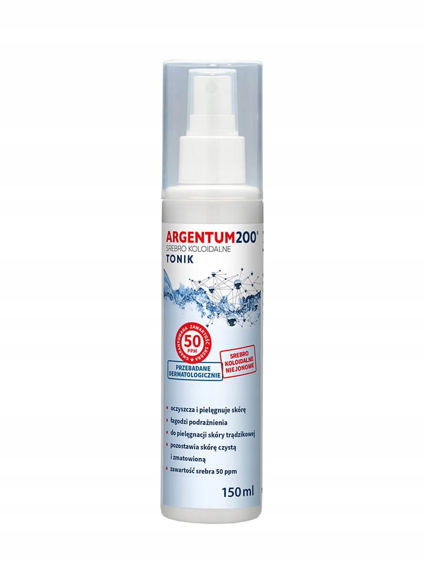 

ARGENTUM200 Srebro Koloidalne 50ppm Tonik 150ml