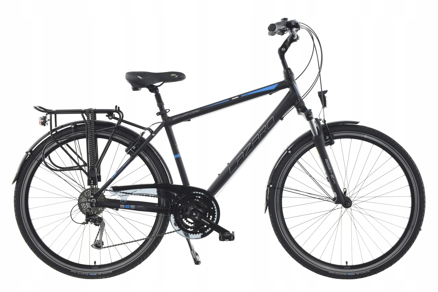 Lazaro Senatore V3 Wypasiony Rower Treking 28 Alivio Męski