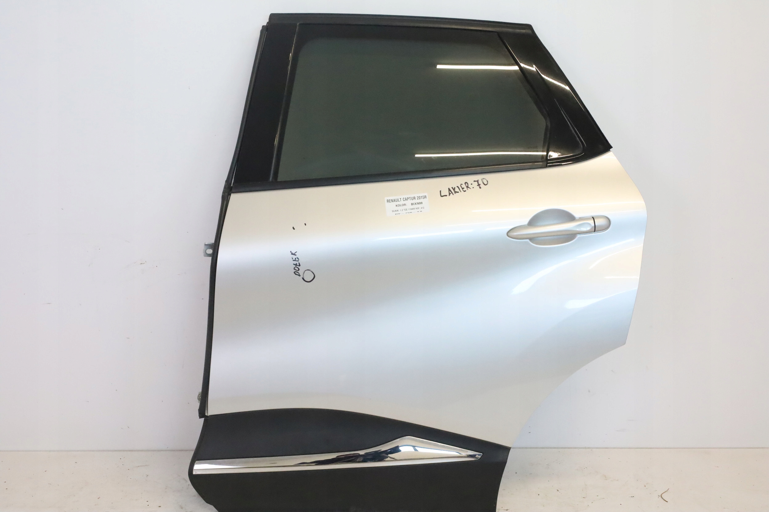 Renault Captur RJB Tür Hinten Links Door 623452342R Porta Porte - Thumbnail 1