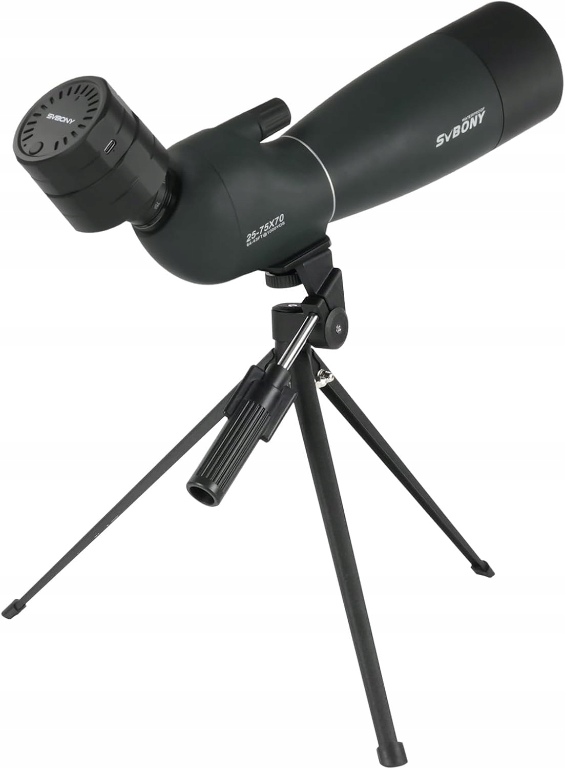 Svbony SV28PLUS Lunety 25-75×70,Wyposażona w kamerę WiFi SC002,Teleskop,FMC