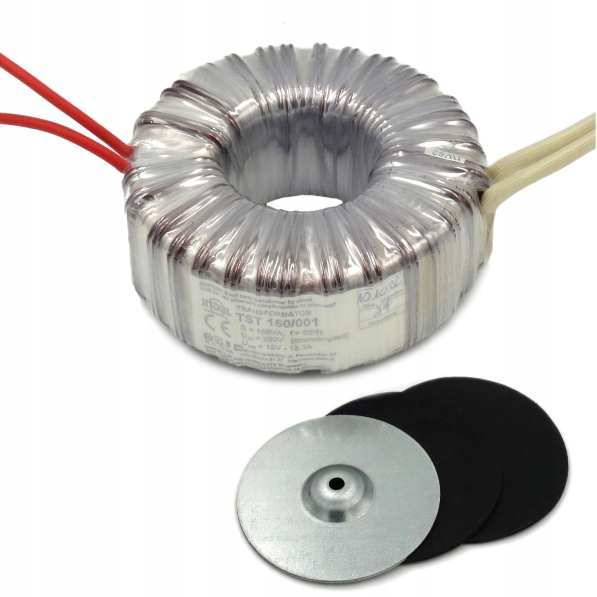 Transformator Toroidalny trafo Tst 160/001 12V 13,3A Indel