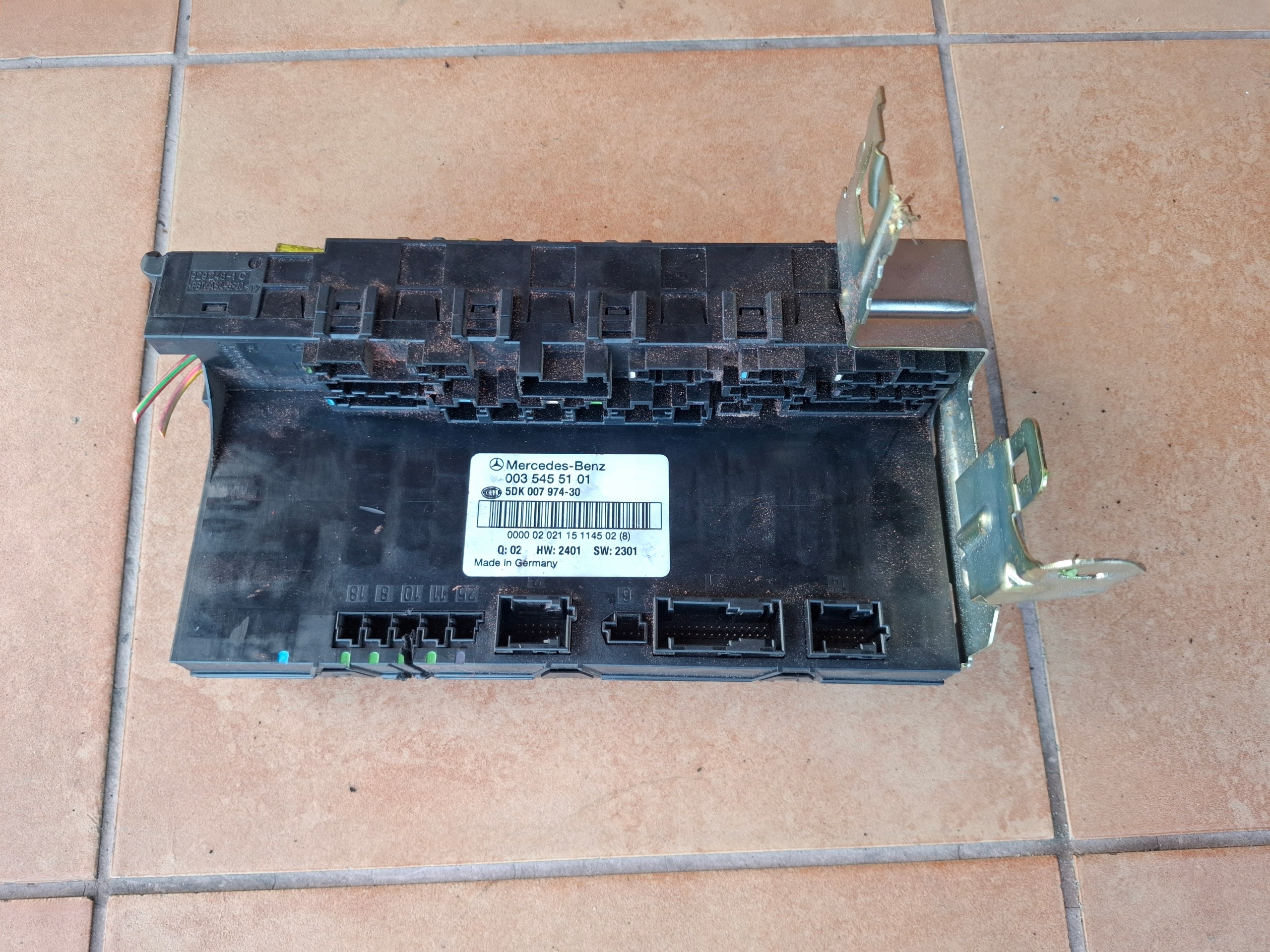 module SAM rear part MERCEDES W203 0035455101
