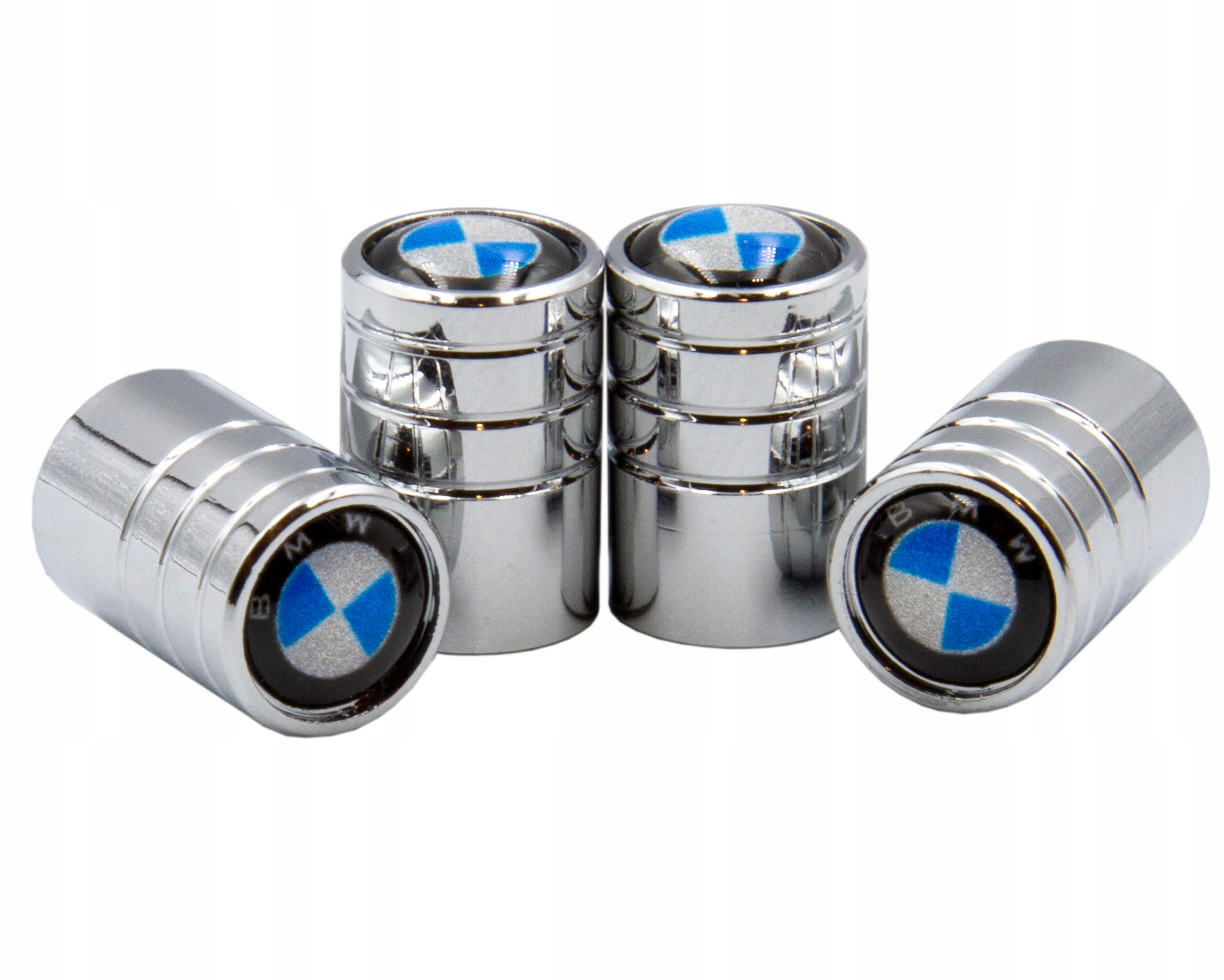 

Nakrętki na wentyle Kapturki Bmw Chrom