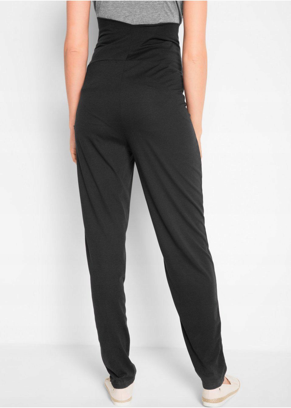 CIĄŻOWE HAREMKI CZARNE 32 1M3A02 BPC SPODNIE Marka Bonprix