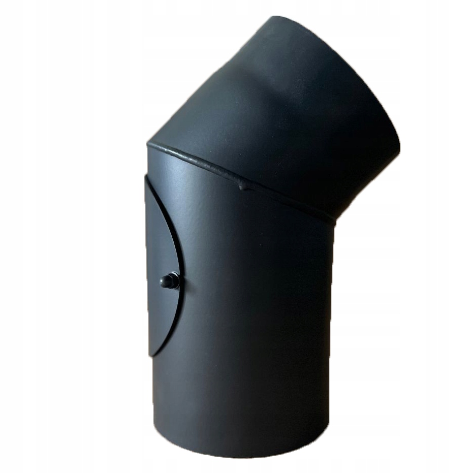 Benzínové Koleno pevné 150 45° s revizí plech 2mm Artmetal