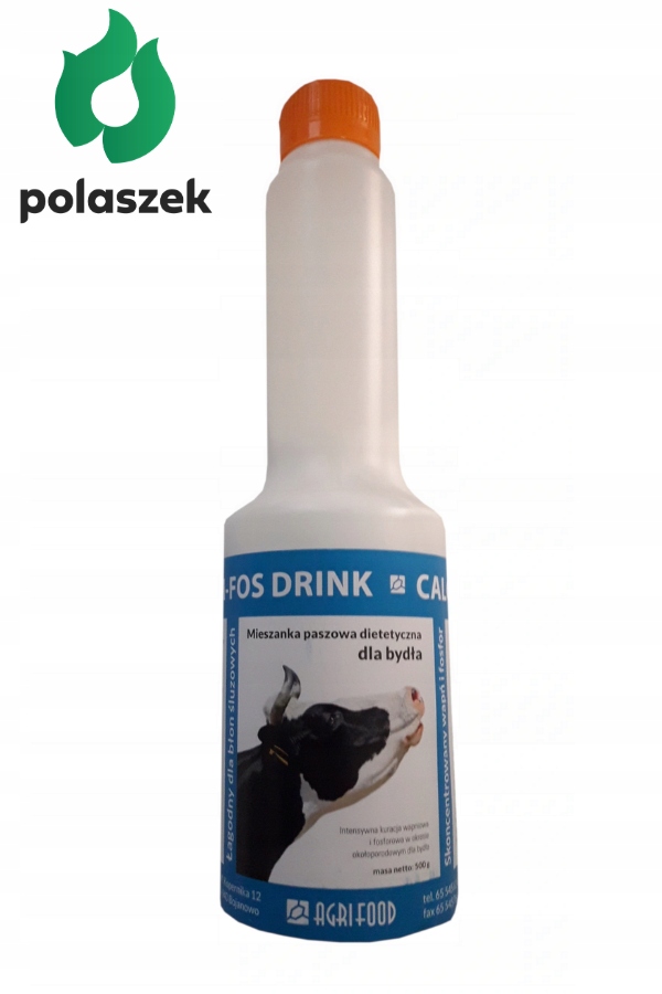 CALCIUM-FOS DRINK wlewka bydła bydło wapń fosfor