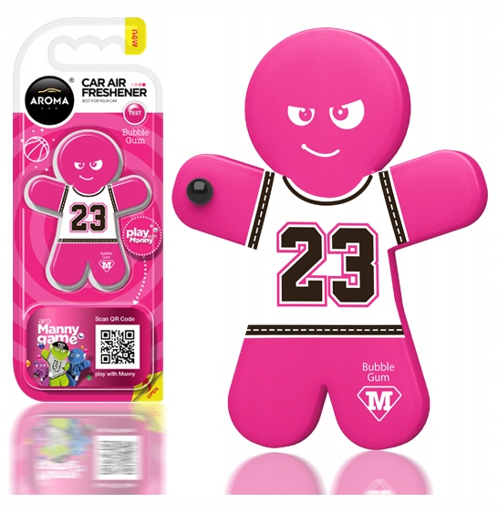 POLIMEROWY ZAPACH DO AUTA MANNY GUMA BALONOWA