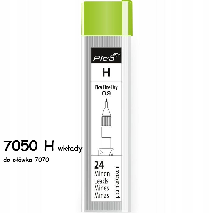 

Wkłady Rysiki Pica 7050 (do 7070)Fine Dry H 24szt