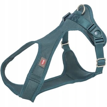 Levně Trixie Comfort Soft postroj, petrolejová