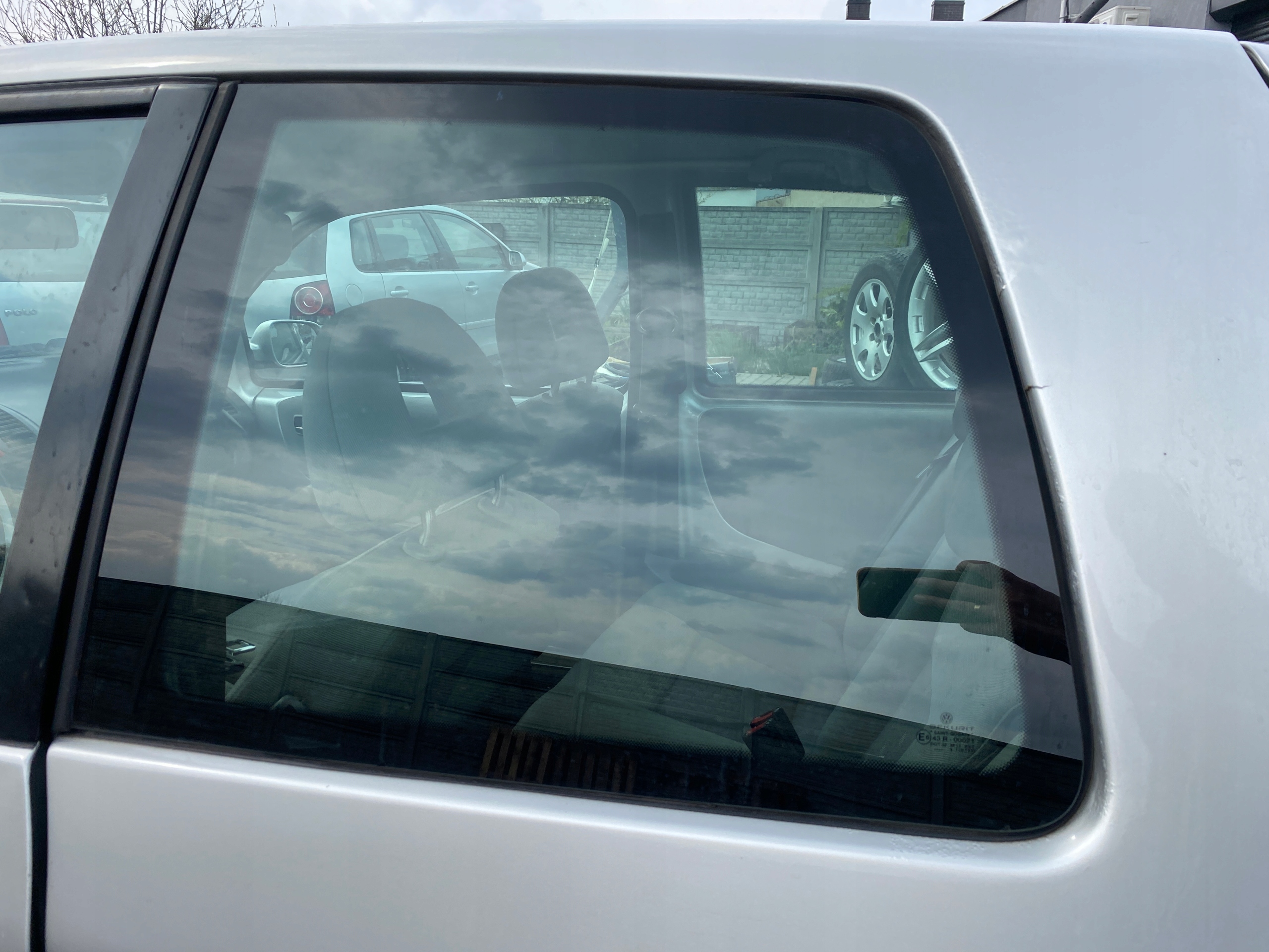 VW Lupo 3L 98-05 window bodywork side left without USZCZELKI