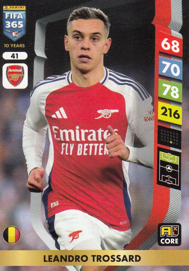 Fifa 365 2025 Core Leandro Trossard 41