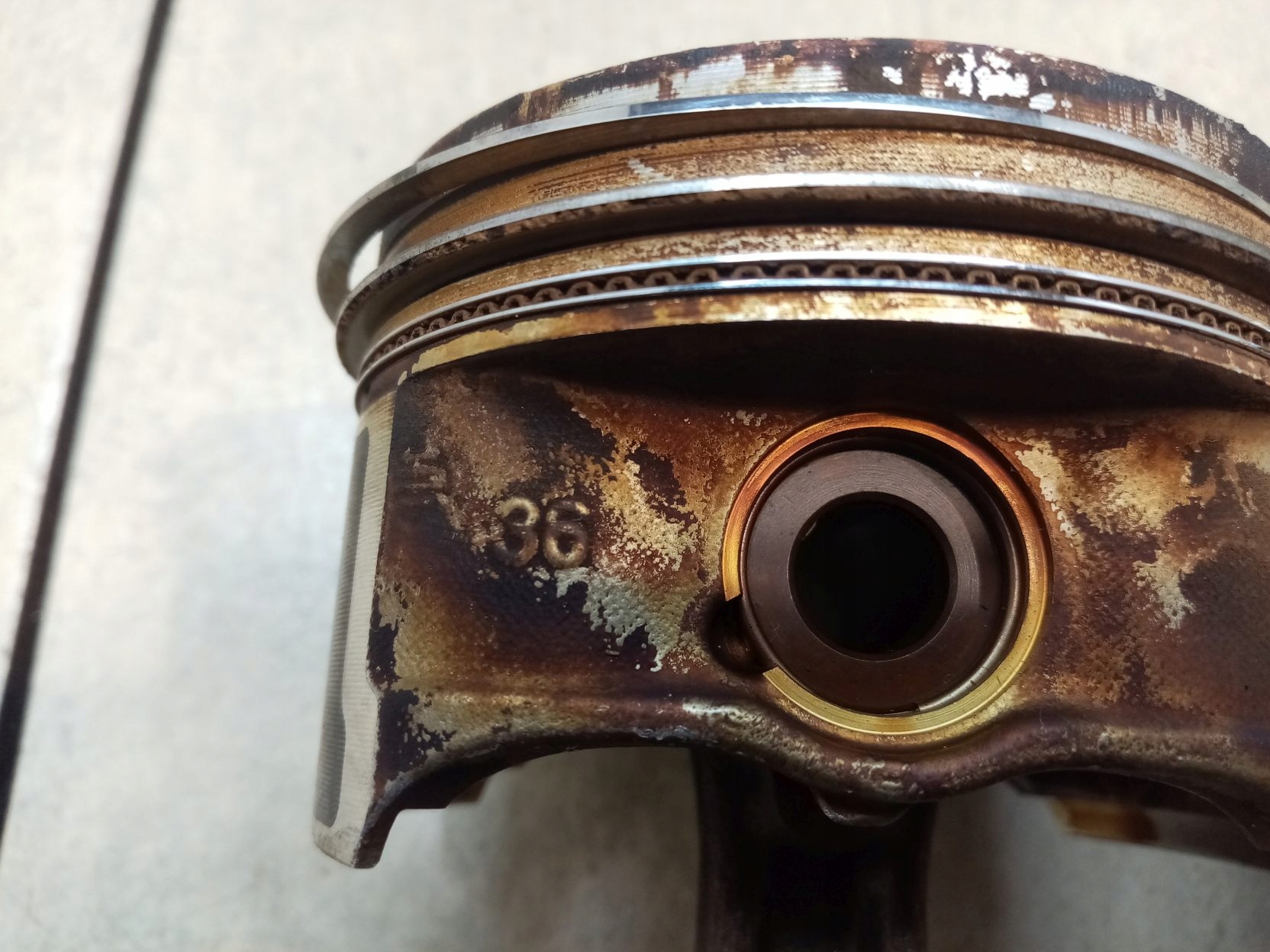 piston connecting rod SEAT ALTEA 1.6 06ABJ