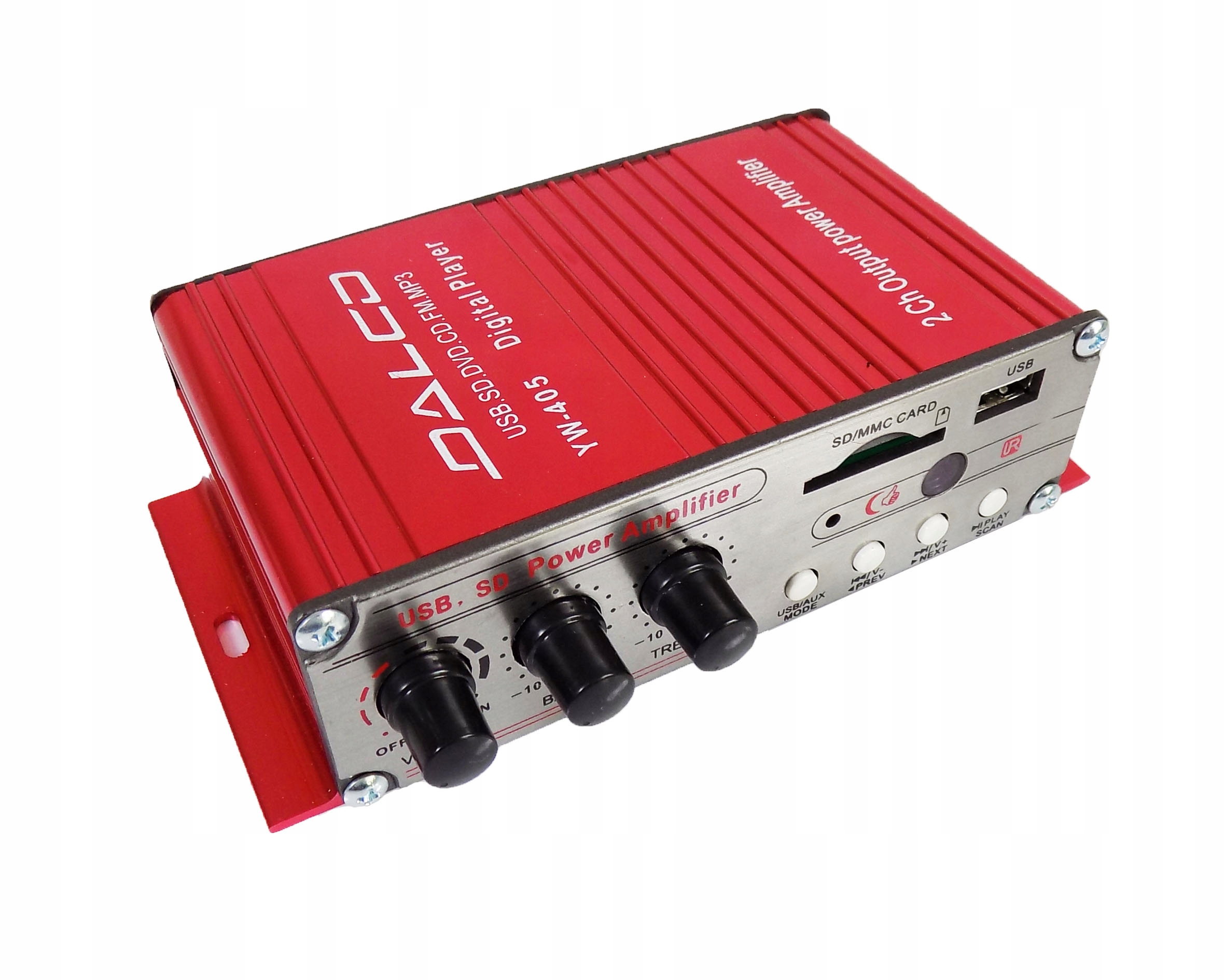 WZMACNIACZ DO GŁOŚNIKÓW KOLUMN BLUETOOTH USB MP3 Model C-66