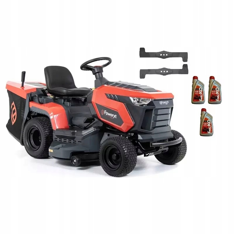 Zahradní traktor s košem Faworyt TRT102H586V2 TR102HV Traktor 2 válce