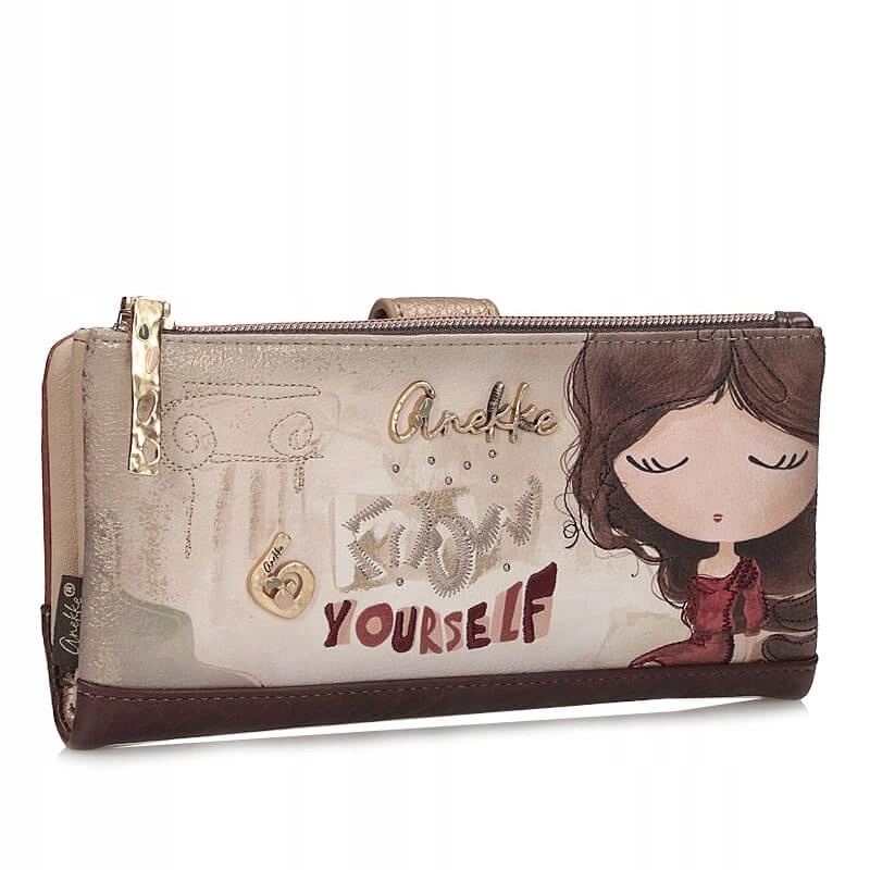 Módní praktická peněženka Anekke 42709-906 Billetero Sintetico