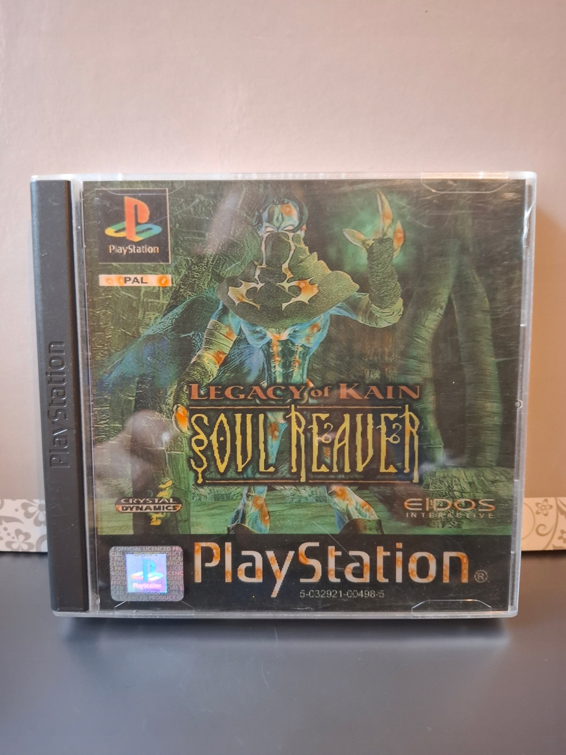 LEGACY OF KAIN SOUL REAVER PS1-OKLADKA 3D